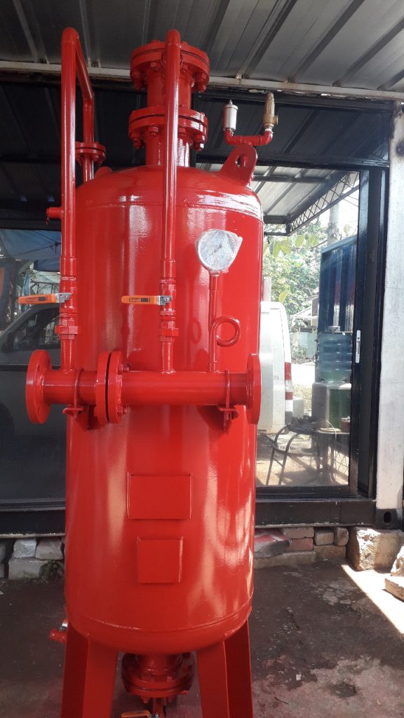 Foam Bladder Tank Vertical Tegalrejo International Online Technology