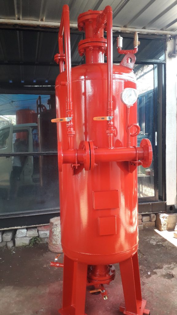 Foam Bladder Tank Vertical Tegalrejo International Online Technology